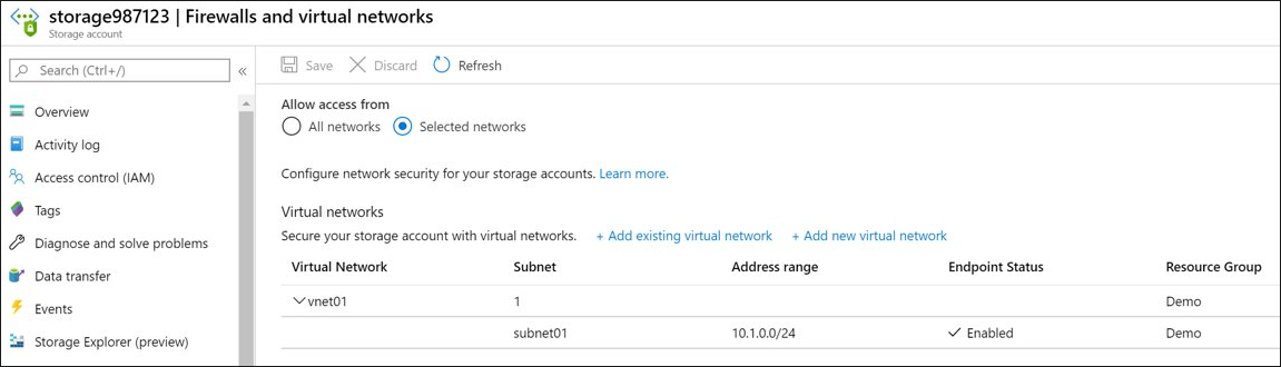 Implement and manage storage in Azure